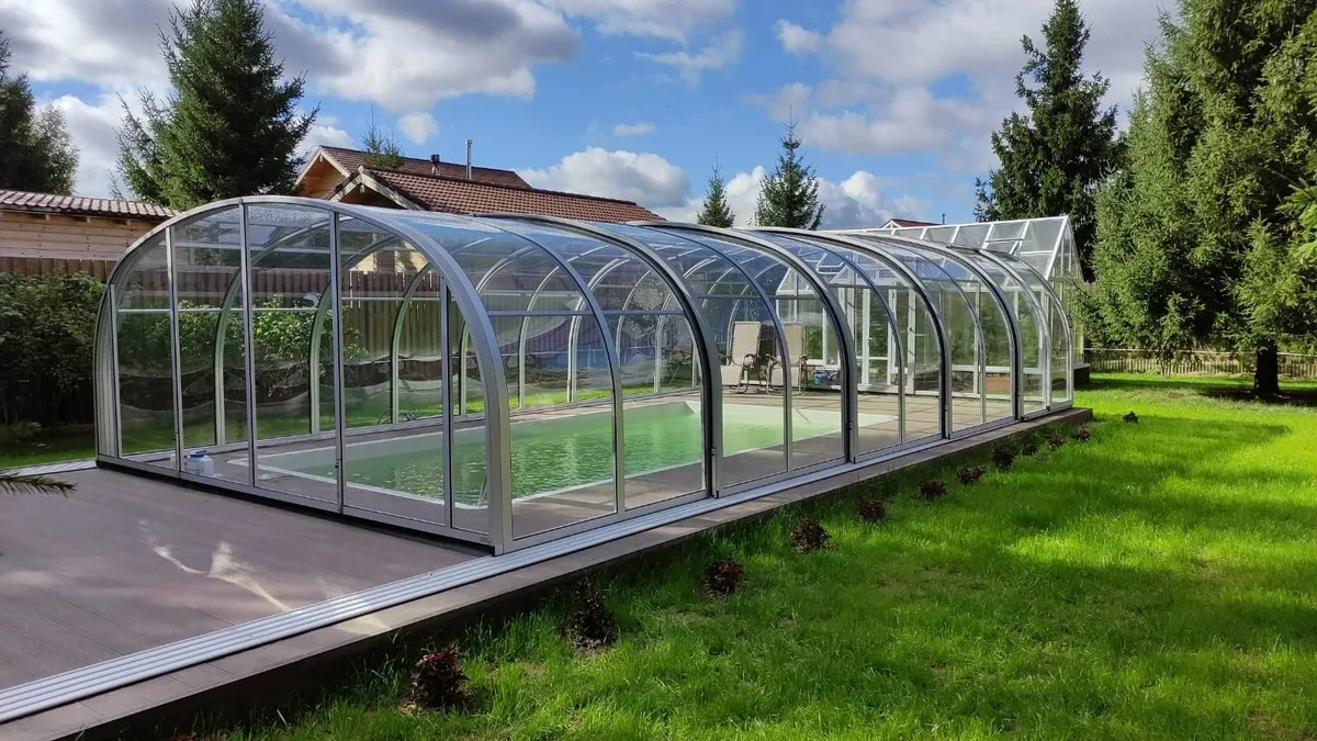 Композитный бассейн Laguna 7 — готовый проект в Краснодаре