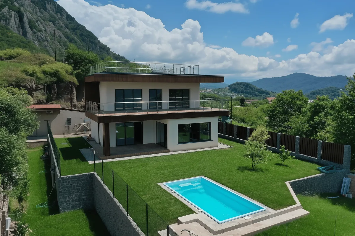 Композитный бассейн Laguna 6 — визуализация в Краснодаре