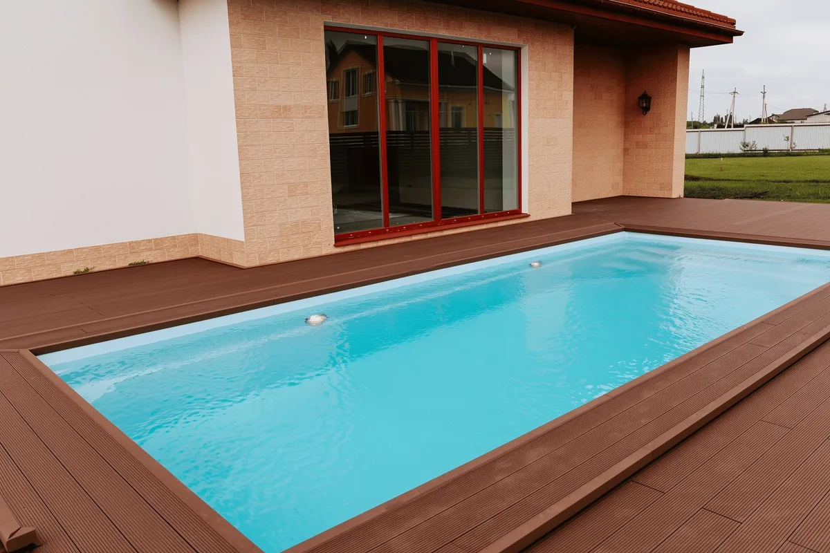 Композитный бассейн Laguna 8 — вид сверху в Краснодаре