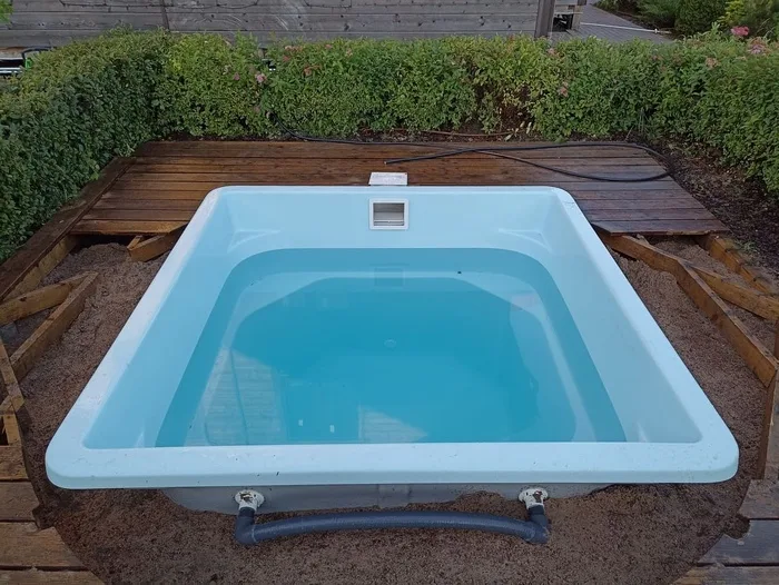 Композитная купель Laguna 2 — установка в Краснодаре