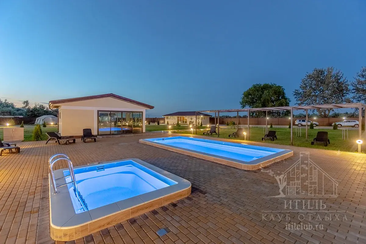 Композитная купель Laguna 3 — установка в Краснодаре